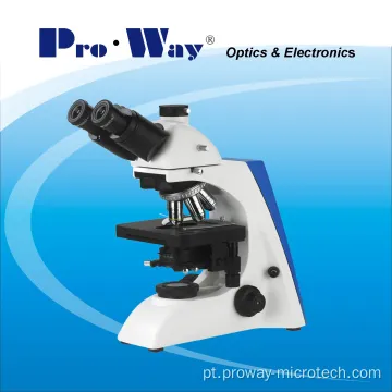 Pesquisando o microscópio biológico trinocular liderado 6000